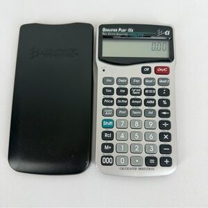Calculated Industries Qualifier Plus IIIx real estate mortgage calculator #3415
